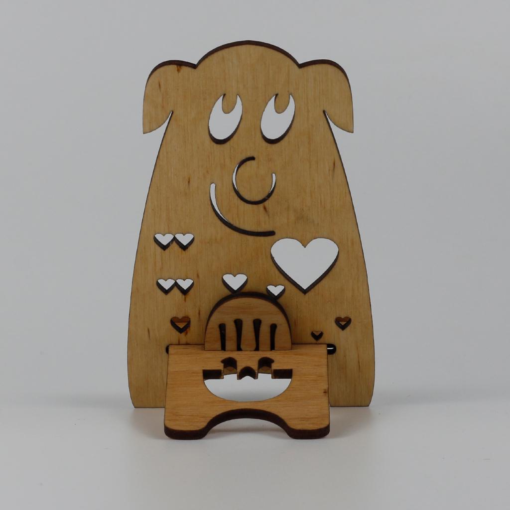 Підставка-тримач для телефону з дерева 10 (03020027) - фото 6 Підставка-тримач для телефону з дерева 10 (03020027) - фото 6