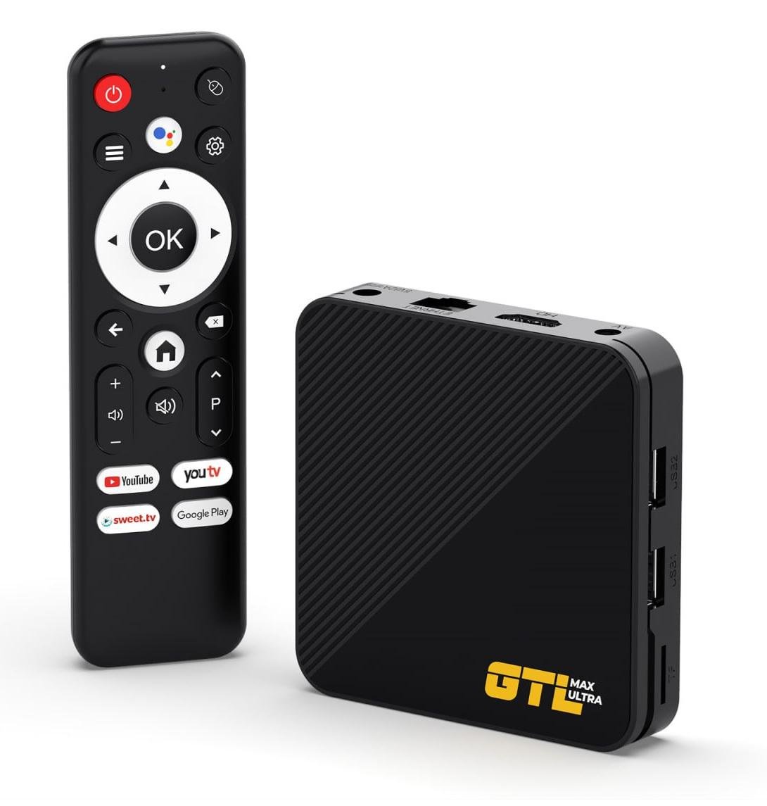 ТВ-приставка GTL Max Ultra Ultra Black (308958)