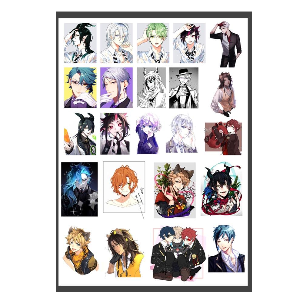 Стикеры наклейки аниме Искривленная страна чудес А3 лист (stik_216)