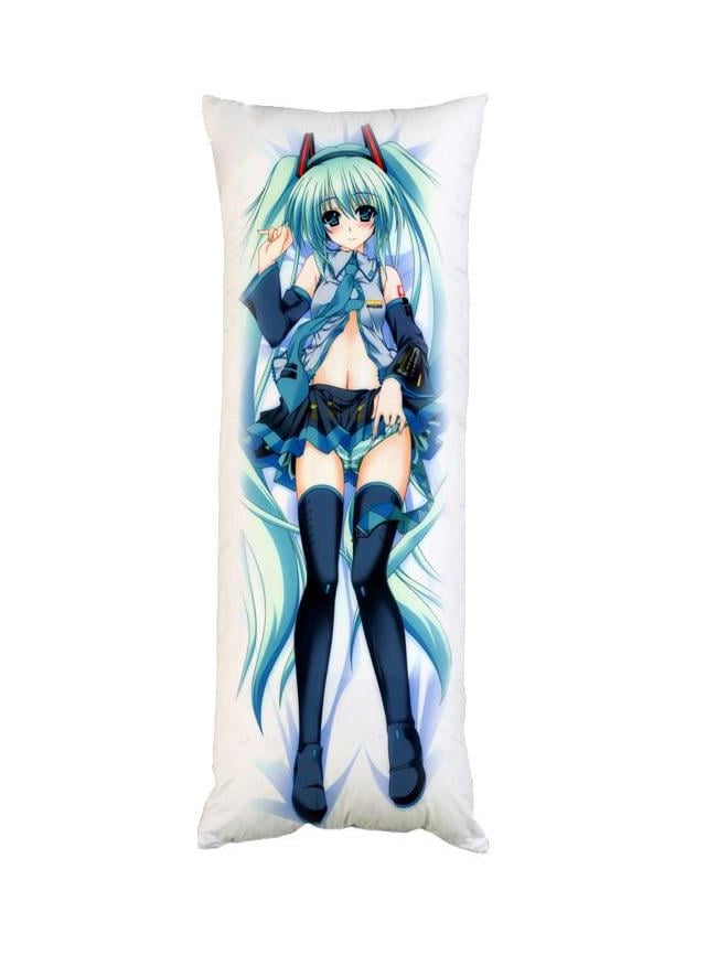 Подушка дакимакура Вокалоиды декоративная для обнимания двусторонняя 50x150 см (1834008562)