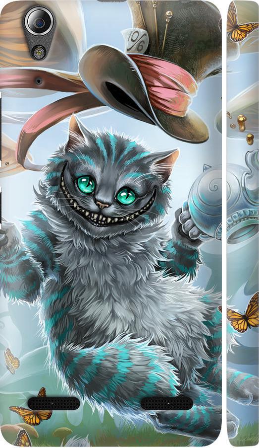 Чехол на Lenovo K3 (K30-t) Чеширский кот 2 (3993m-114-42517)