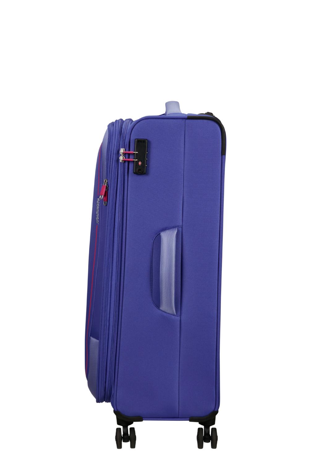 Чемодан American Tourister PULSONIC 81x49x31/34 см Синий (MD6*61003) - фото 7