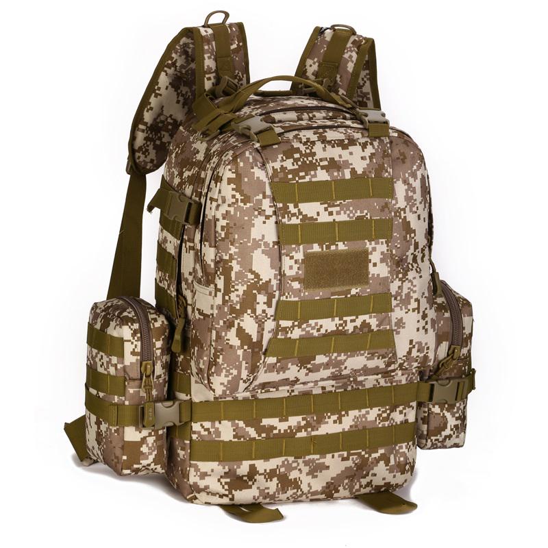 Рюкзак Protector Plus S409 50 л с системой Molle Desert Digital Камуфляж