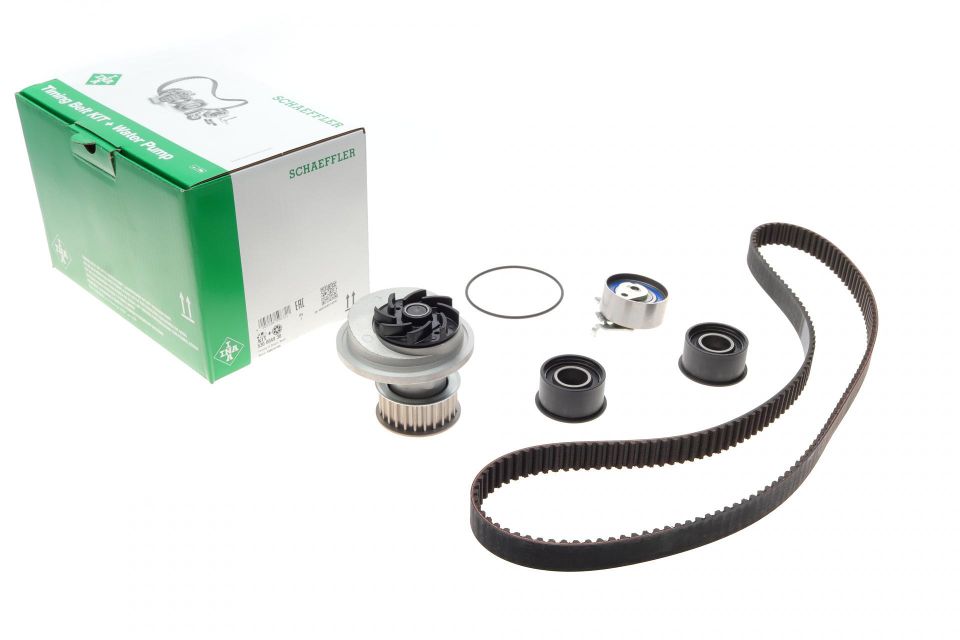 Комплект ГРМ и помпа INA Opel Astra/Vectra/Omega B 1.8-2.0i 91- (530 0049 30)