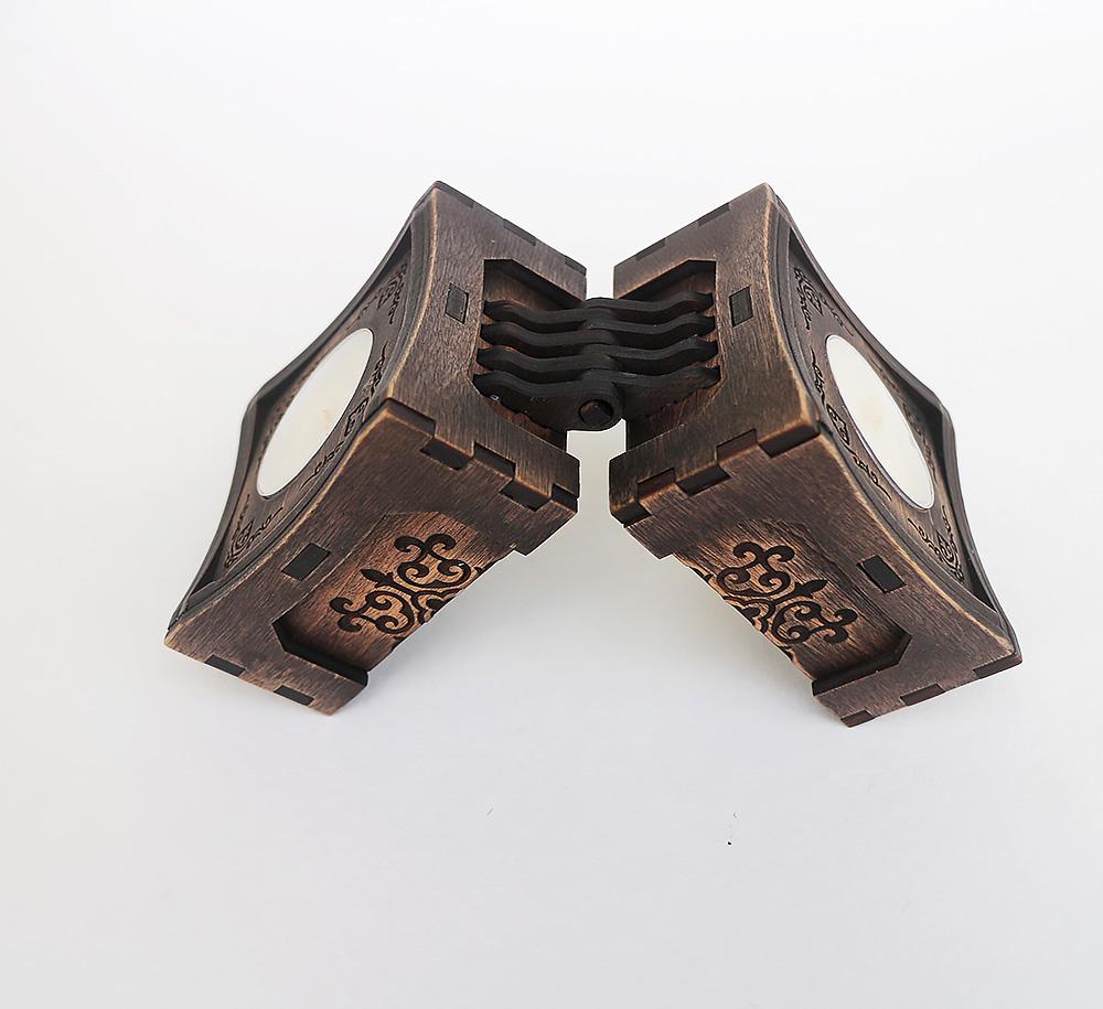 Підсвічник Гранд Презент 81 7,5х7,5 см Венге (23313) - фото 6 Підсвічник Гранд Презент 81 7,5х7,5 см Венге (23313) - фото 6