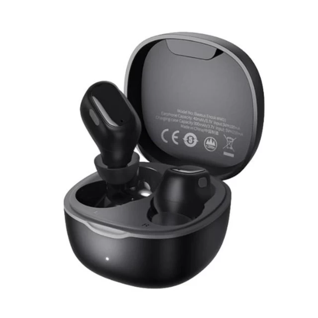 Беспроводные наушники BASEUS Bowie WM01 True Wireless Earphones Black (NGTW370001)