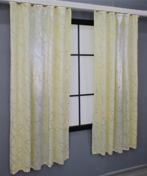 Комплект штор софт 1,3х1,7 м 2 шт. Молочний (564ш) - фото 3 Комплект штор софт 1,3х1,7 м 2 шт. Молочний (564ш) - фото 3