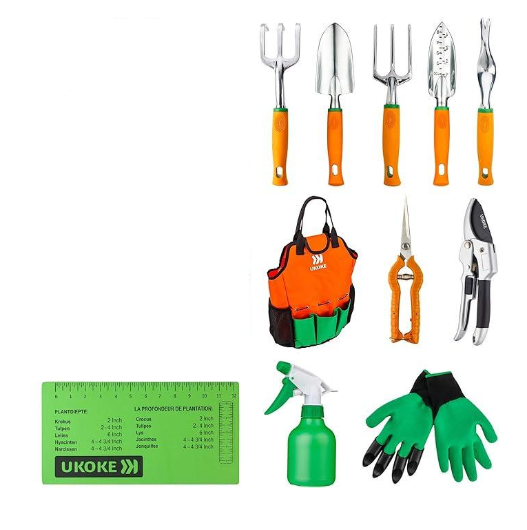 Набор садовых инструментов Ukoke 12 пр.