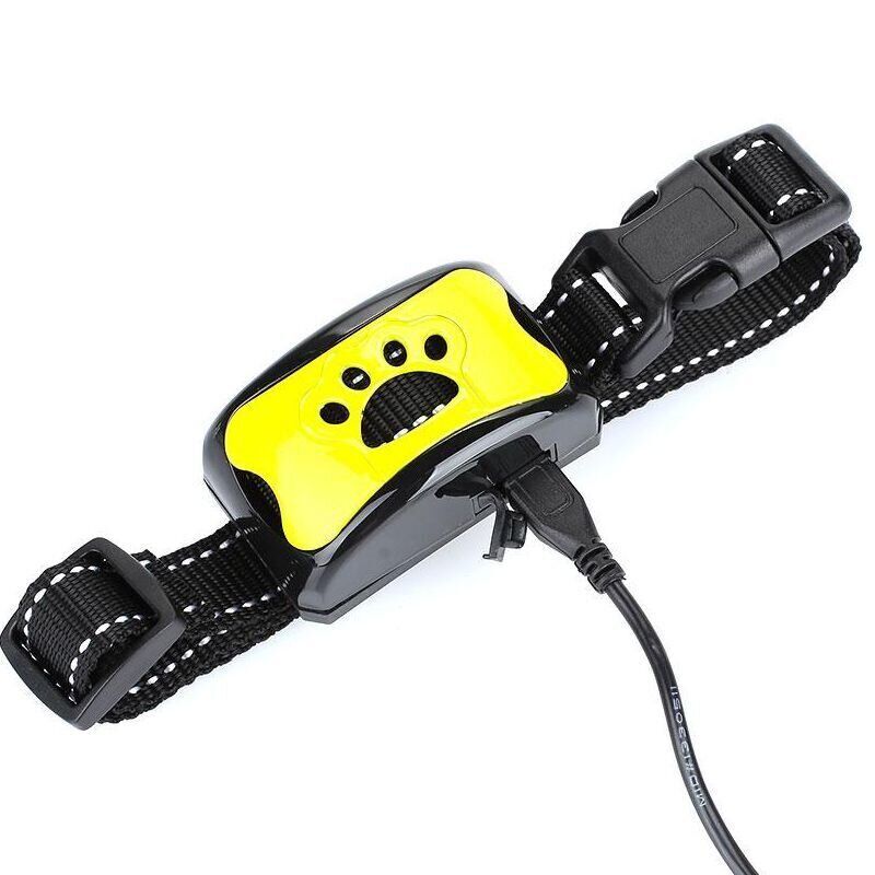 Ошейник для собак Pecute Y-7 электронный антилай с вибрацией Желтый - фото 5 Ошейник для собак Pecute Y-7 электронный антилай с вибрацией Желтый - фото 5