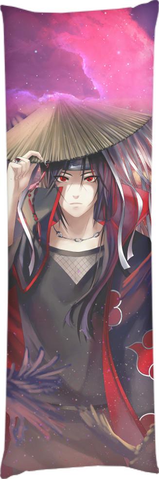 Подушка дакимакура Itachi Space 40x100 см (13545898)