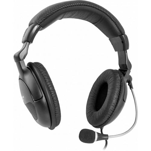 Наушники с микрофоном Defender Orpheus HN-898 2х3,5мм jack 105дБ 3м 63898 Black