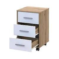 Тумба офісна Doros Т3 43х42х66,4 см Дуб сонома/Білий (DRS-011401) - фото 2 Тумба офісна Doros Т3 43х42х66,4 см Дуб сонома/Білий (DRS-011401) - фото 2