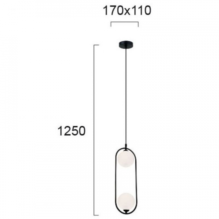 Люстра Viokef Fancy 4208700 - фото 2