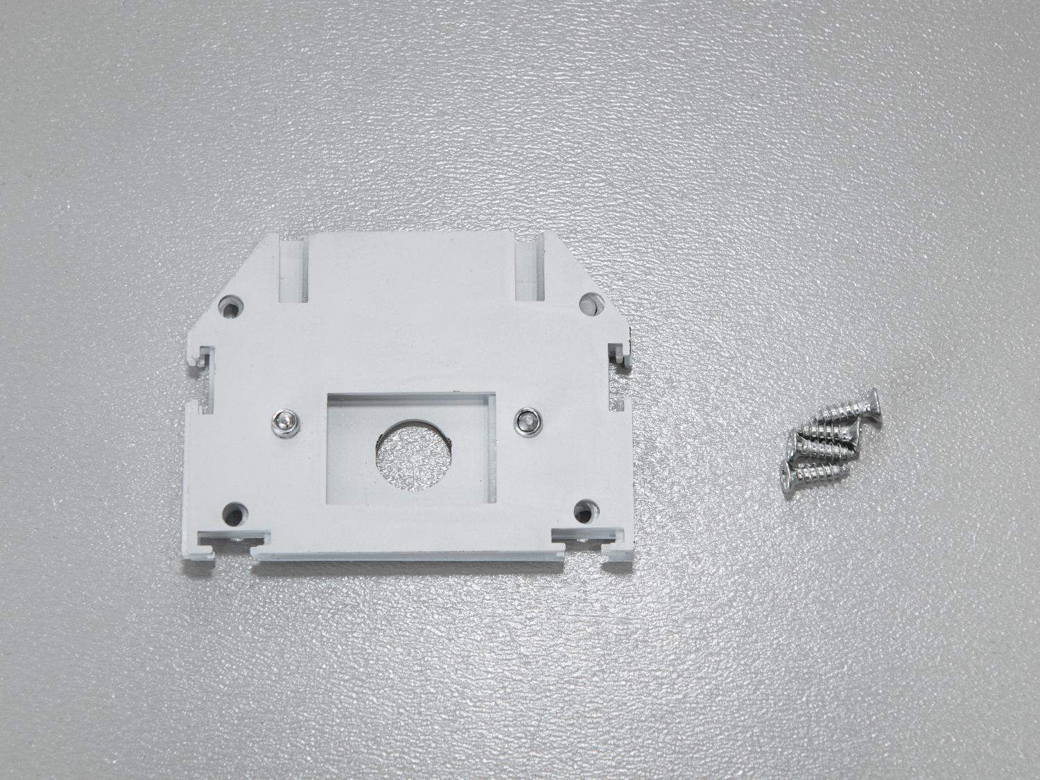 Заглушка торцевая для трека 20-й серии модель 104 (QY-END CAP for 104 WH) - фото 2 Заглушка торцевая для трека 20-й серии модель 104 (QY-END CAP for 104 WH) - фото 2