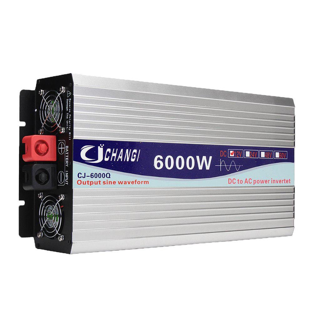 Перетоврювач напруги CHANGI CJ-6000Q 12 / 230 В інвертор чиста синусоїда 6000W/3000W (6000Q) - фото 1 Перетоврювач напруги CHANGI CJ-6000Q 12 / 230 В інвертор чиста синусоїда 6000W/3000W (6000Q) - фото 1