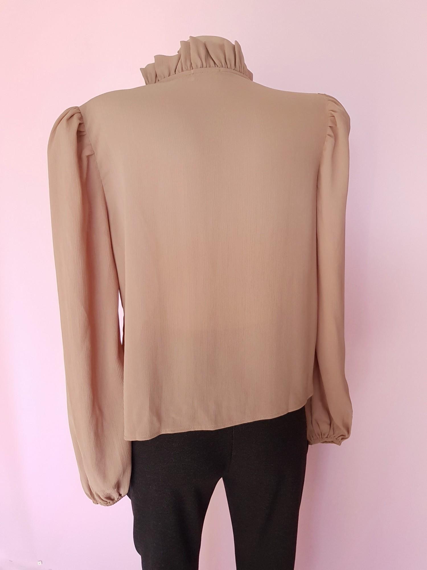 Блуза Boohoo L Коричневый (10352/46) - фото 7 Блуза Boohoo L Коричневый (10352/46) - фото 7