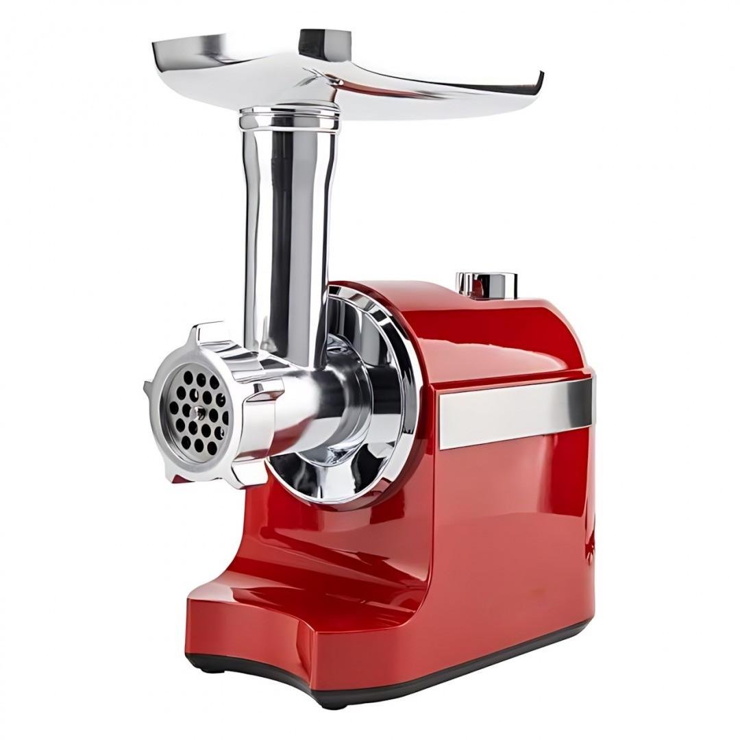 Мясорубка электрическая шнековая Crownberg CB 4217 3 решетки 3800 Вт