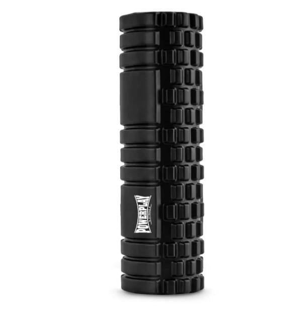 Масажний ролик PowerPlay 4404 Massage Roller 45x14 см Чорний (PP_4404_Black)