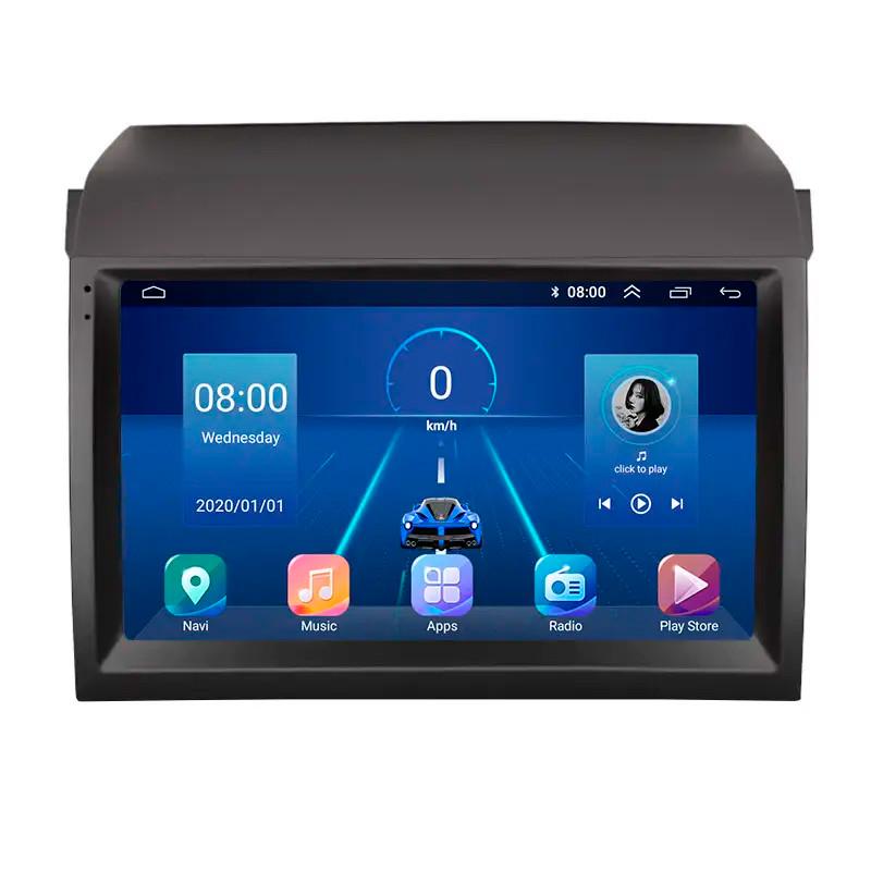 Магнитола штатная Lesko для Toyota Sienna II Restyling 2005-2010 экран 9" 6/128Gb 4G Wi-Fi GPS Top