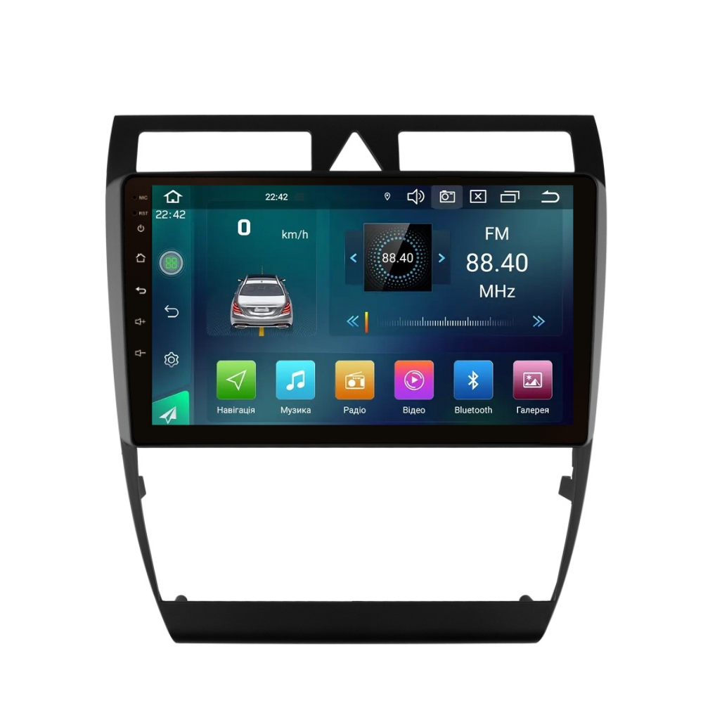 Магнитола штатная CYCLONE C9-006 DVR DSP Carplay 2/32 GB для Audi A6 4B 1997-2005 г. (AR-80916)