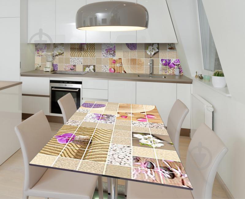 Наклейка 3Д виниловая на стол Zatarga «Галечная мозаика» 650х1200 мм (Z183349/1st) Наклейка 3Д виниловая на стол Zatarga «Галечная мозаика» 650х1200 мм (Z183349/1st)