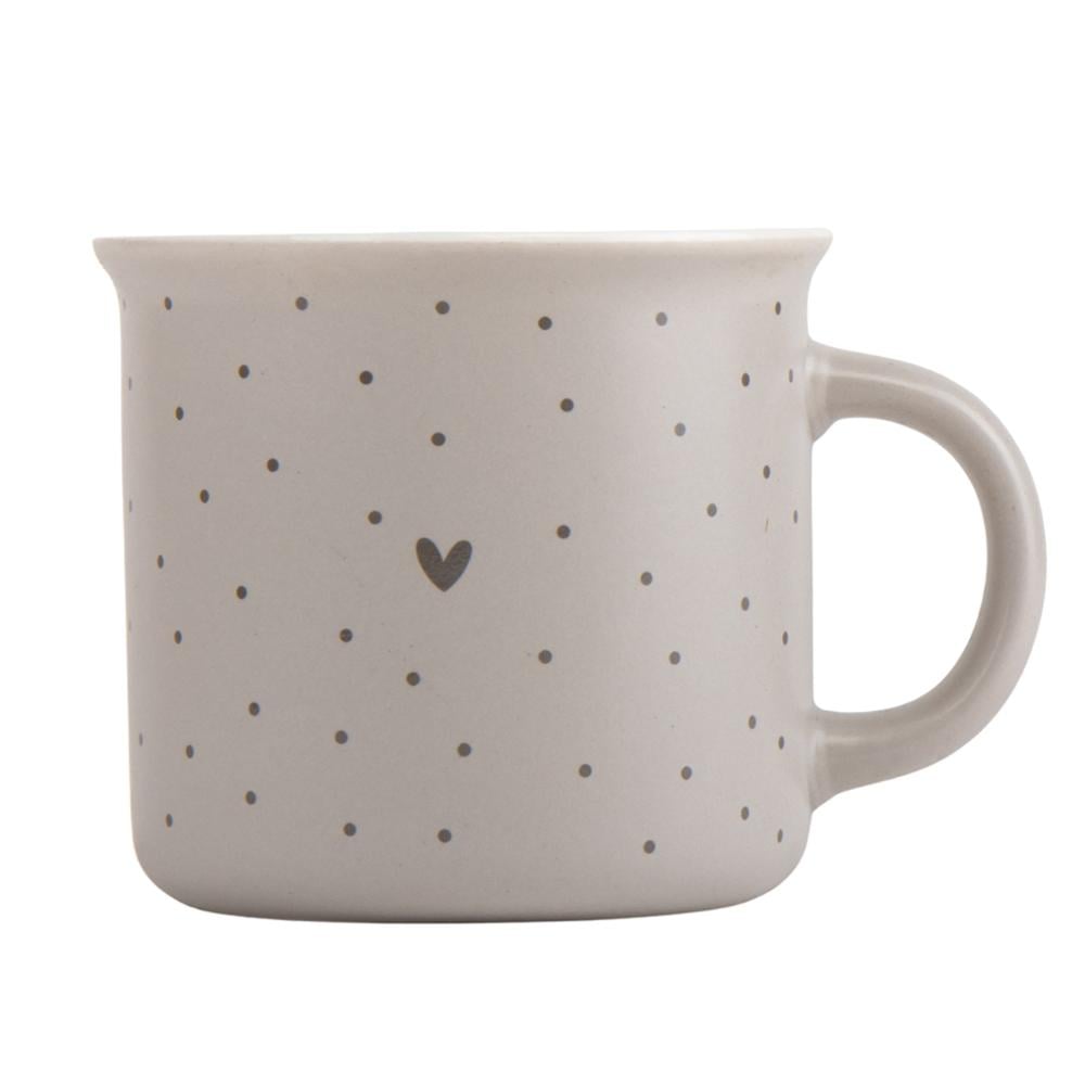 Набор кружек керамических Elisey With love 420 мл 4 шт. Серый 3 (9070-009)