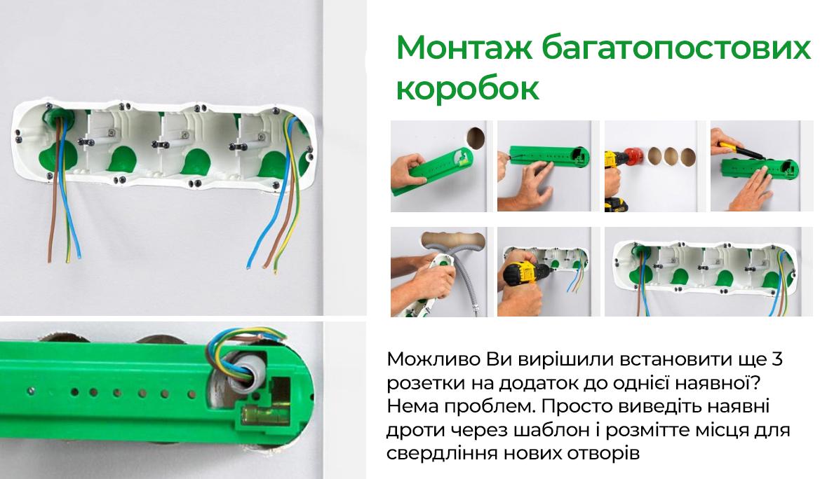 Линейка-уровень Schneider Electric Multifix 300x61x19 мм для разметки отверстий под монтажные коробки (IMT35043) - фото 4