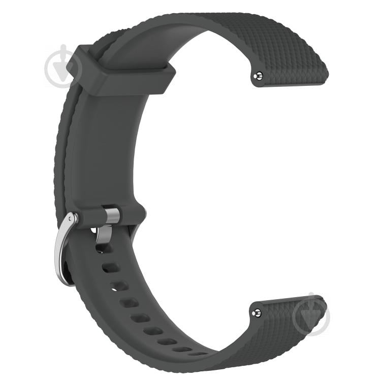 Ремешок силиконовый 20мм для Samsung Galaxy Watch 42 | 3 41 mm | Active | Active 2 BeWatch GT Темно-серый (1011444) Ремешок силиконовый 20мм для Samsung Galaxy Watch 42 | 3 41 mm | Active | Active 2 BeWatch GT Темно-серый (1011444)