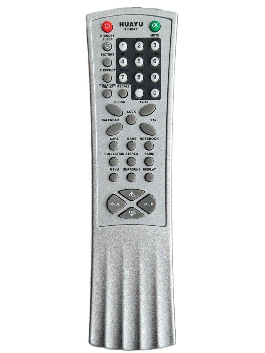 Пульт универсальный TC-802E для телевизоров TCL/Saturn/Akai с настройкой (3992)