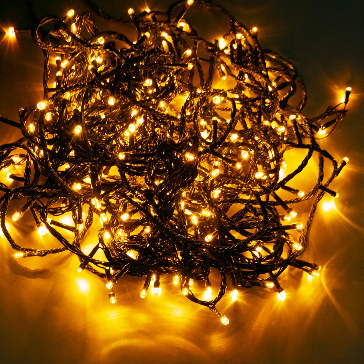 Новогодняя гирлянда для комнаты 500 LED 32 м Жёлтый (1008958-Yellow)