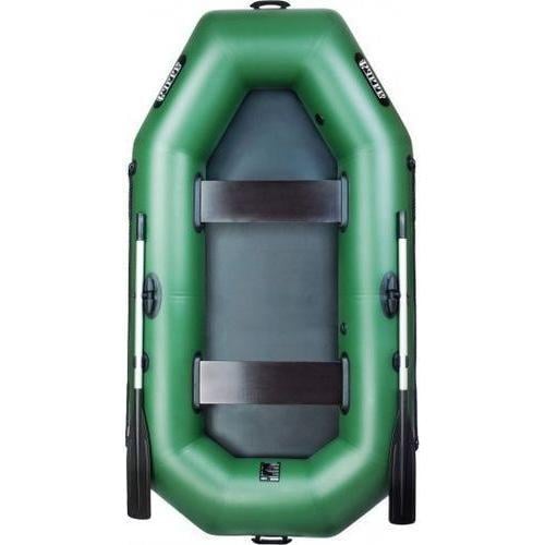 Надувная лодка Ладья ЛТ-240Б ПВХ 2-х местная/гребная/без днища/привальный брус