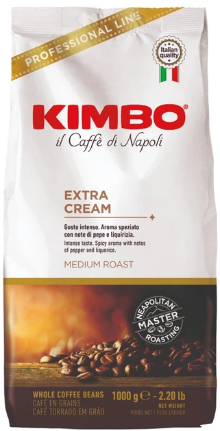 Кава зернова Kimbo Extra Cream зернова 1 кг