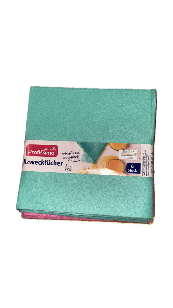 Салфетки для уборки Profissimo универсальные 6 шт.