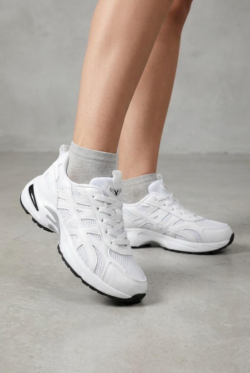 Кроссовки женские Fashion 347222 сетка р. 37 Белый (347222_37)