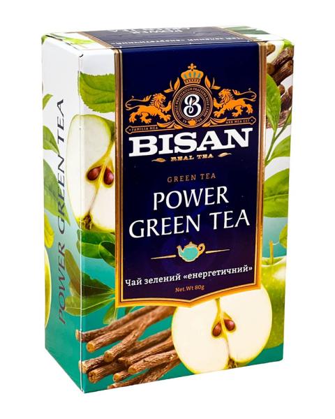 Чай зелений енергетичний BISAN Power 80 г (13344301) Чай зелений енергетичний BISAN Power 80 г (13344301)