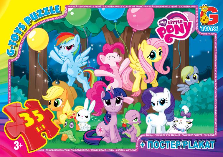 Пазли «My little PONY» 35 деталей 19х13х3см (MLP007)
