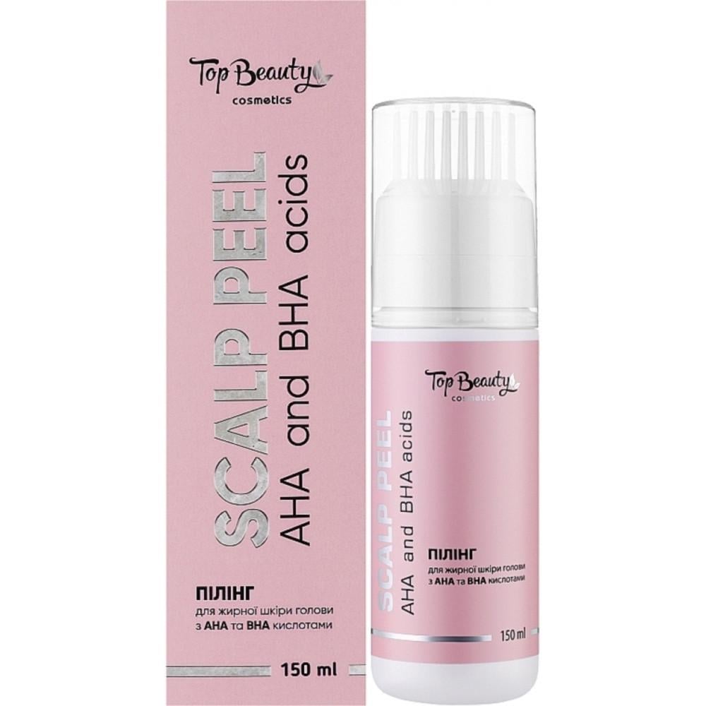 Пілінг для жирної шкіри голови Top Beauty Scalp Peel AHA та BHA acids з АНА та ВНА кислотами 150 мл (2284011976)