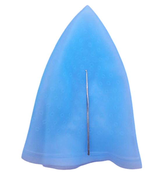Шапочка для мелирования силиконовая многоразовая с крючком (K6-51-1335) Шапочка для мелирования силиконовая многоразовая с крючком (K6-51-1335)