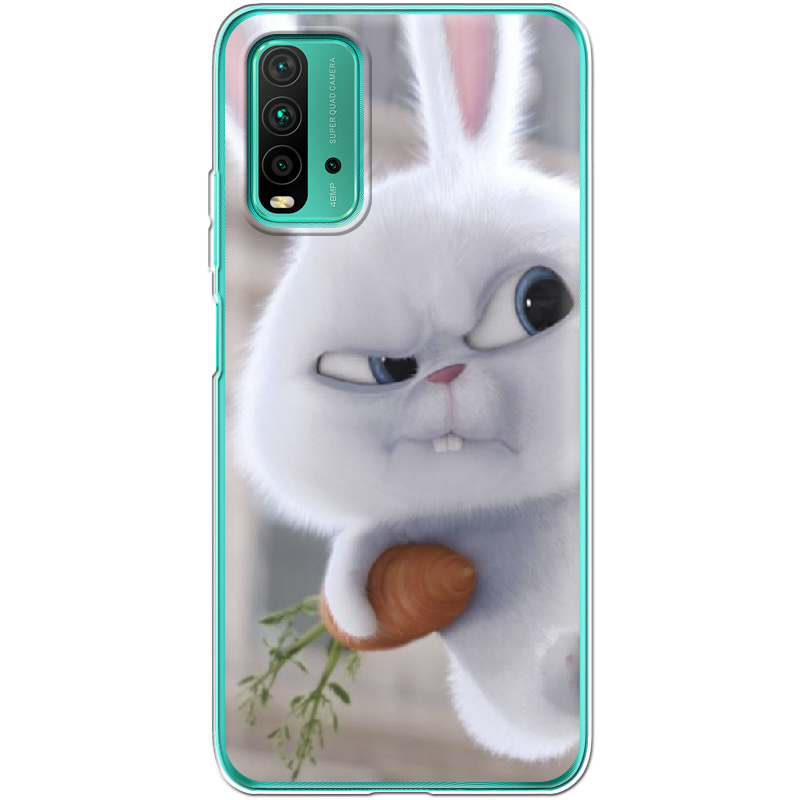 Чохол BoxFace Xiaomi Redmi 9T Rabbit Snowball Прозорий силікон (41685-up1116-41685)