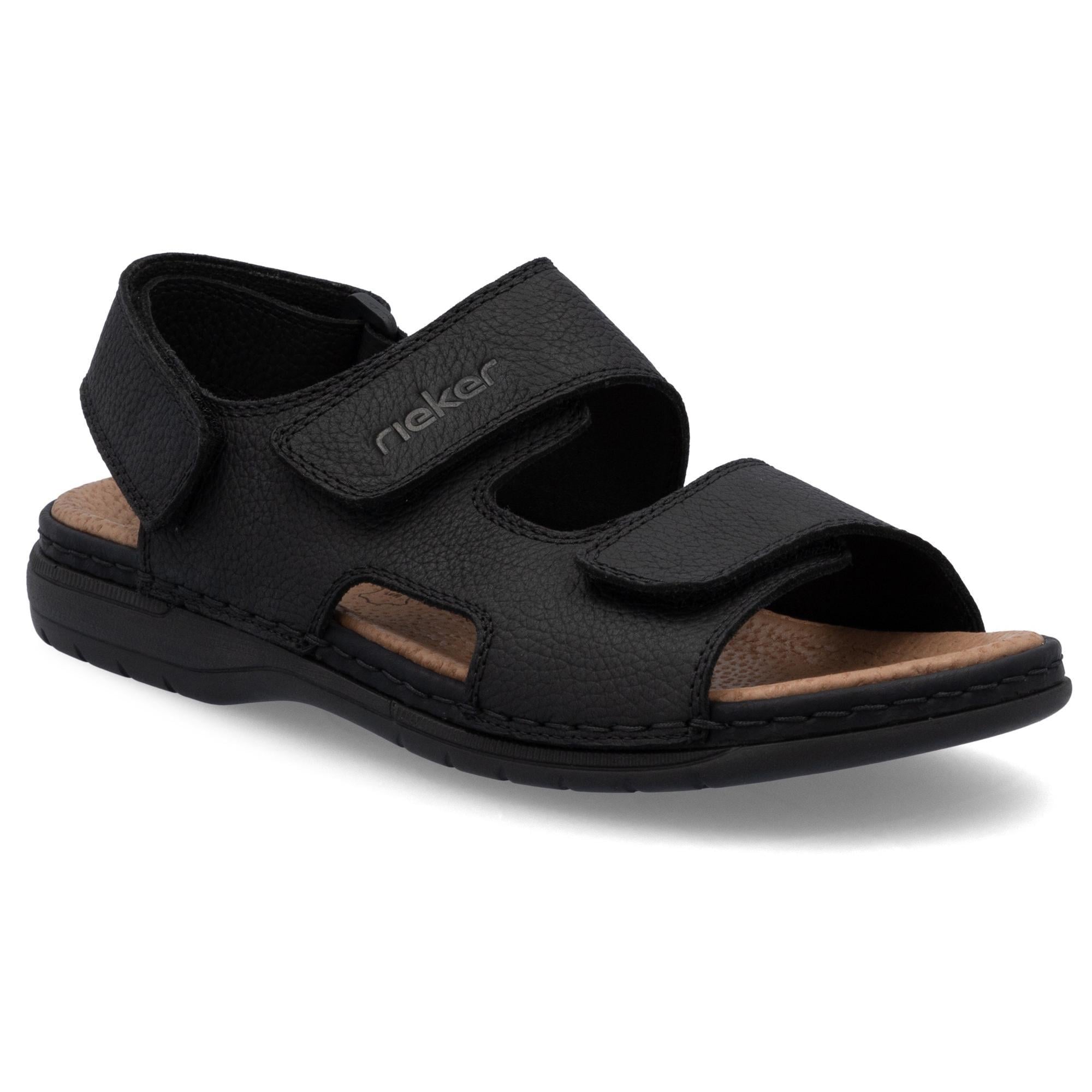 Сандалии мужские летние RIEKER р. 43 Черный (66428-43)
