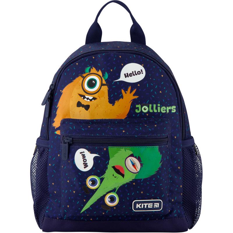 Рюкзак детский KITE Kids Jolliers 30x22x10 см 6-15 л Темно-синий (K20-534XS-4)