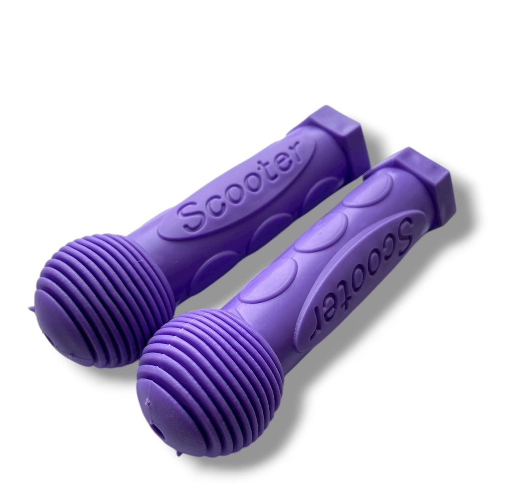 Грипсы детские для велосипеда Skooter Светло-фиолетовый (7620l) - фото 3