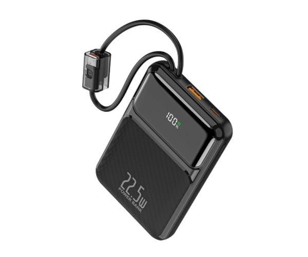 Аккумулятор внешний Wuw Y158 PD22,5W 10000mAh Black