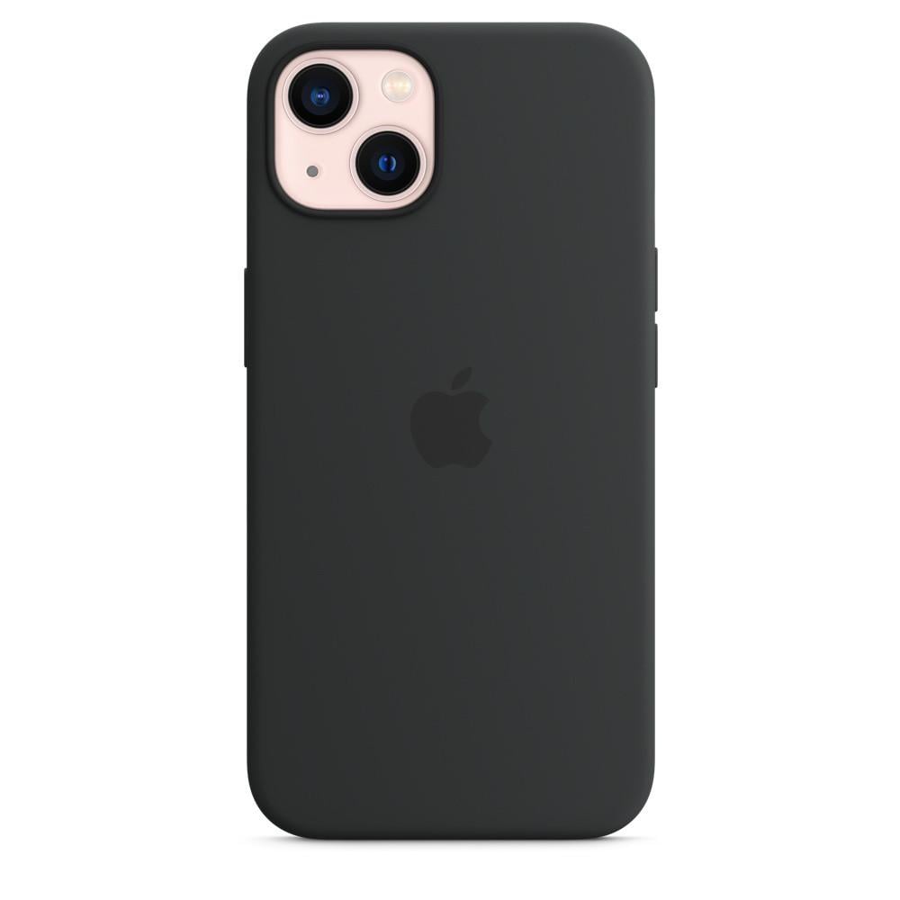 Силіконовий чохол-накладка Silicone Case for iPhone 13, Black (High Copy)(A) - фото 5