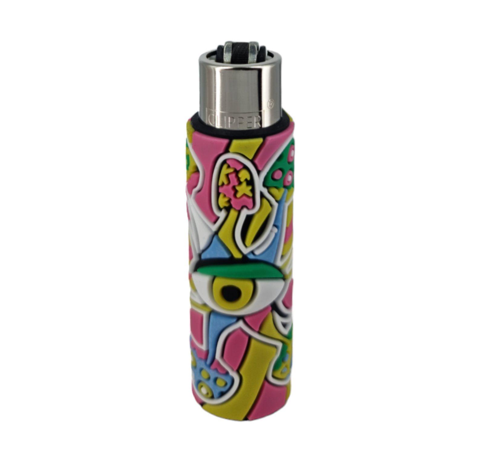 Зажигалка Clipper в силиконовом чехле (12837058)