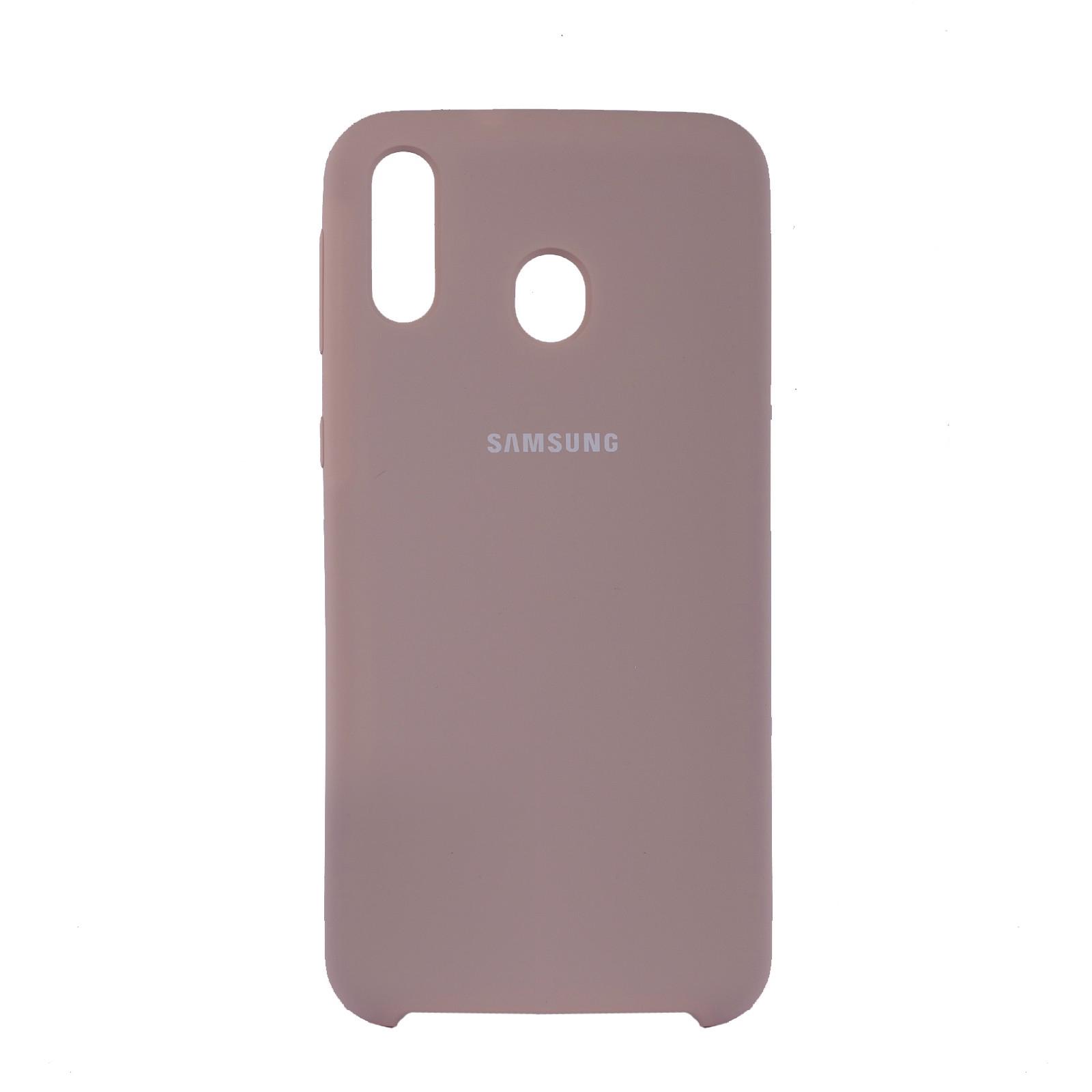 Чехол Jelly Silicone Case Samsung M20 Бежевый