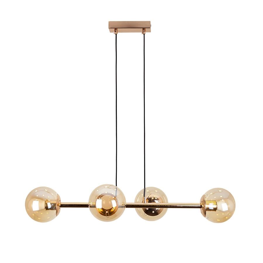 Люстра 7529909-4 Gold/Br Золотой/Коричневый (lvs4789) - фото 1