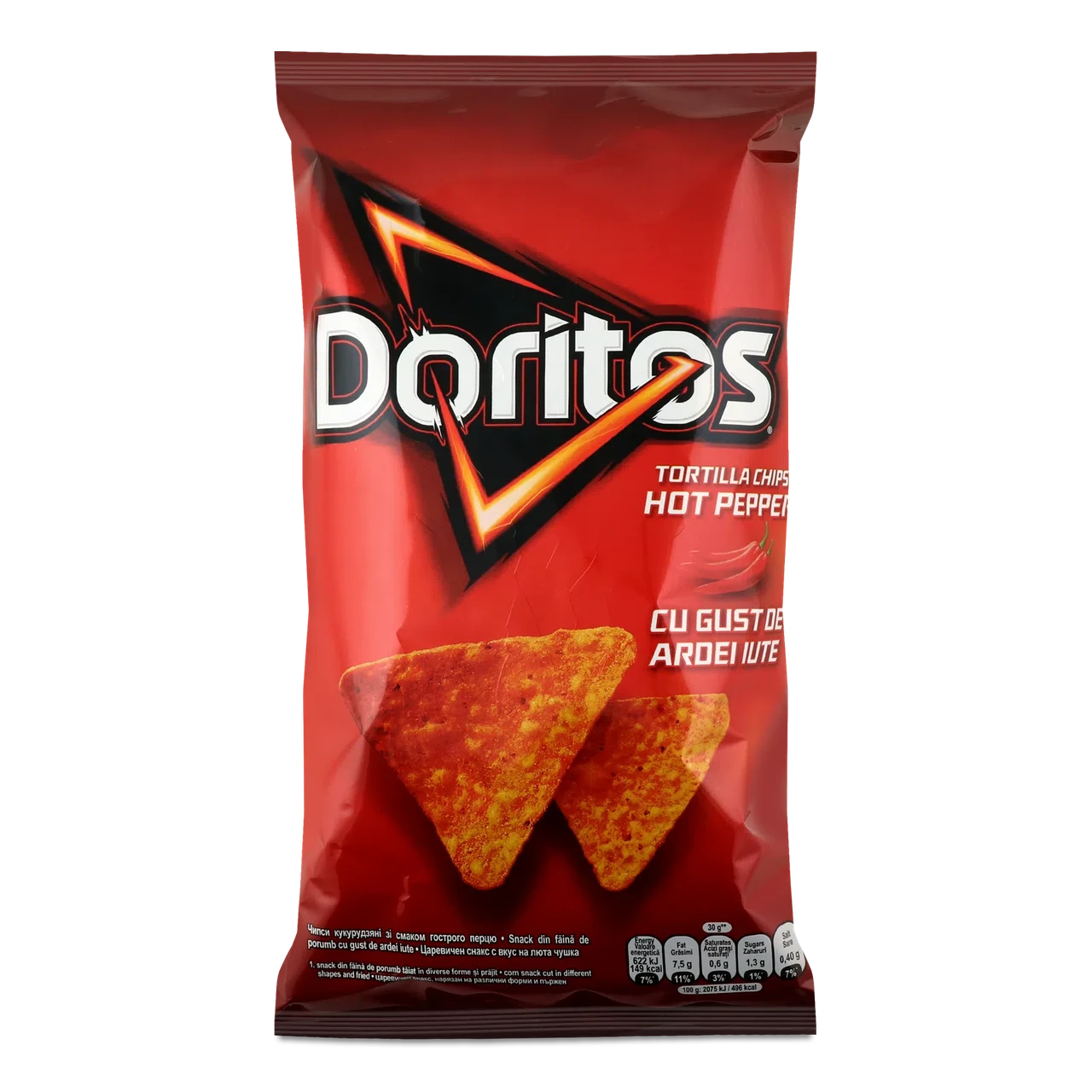 Чипсы кукурузные Doritos острого перца 90 г (5941000030671)