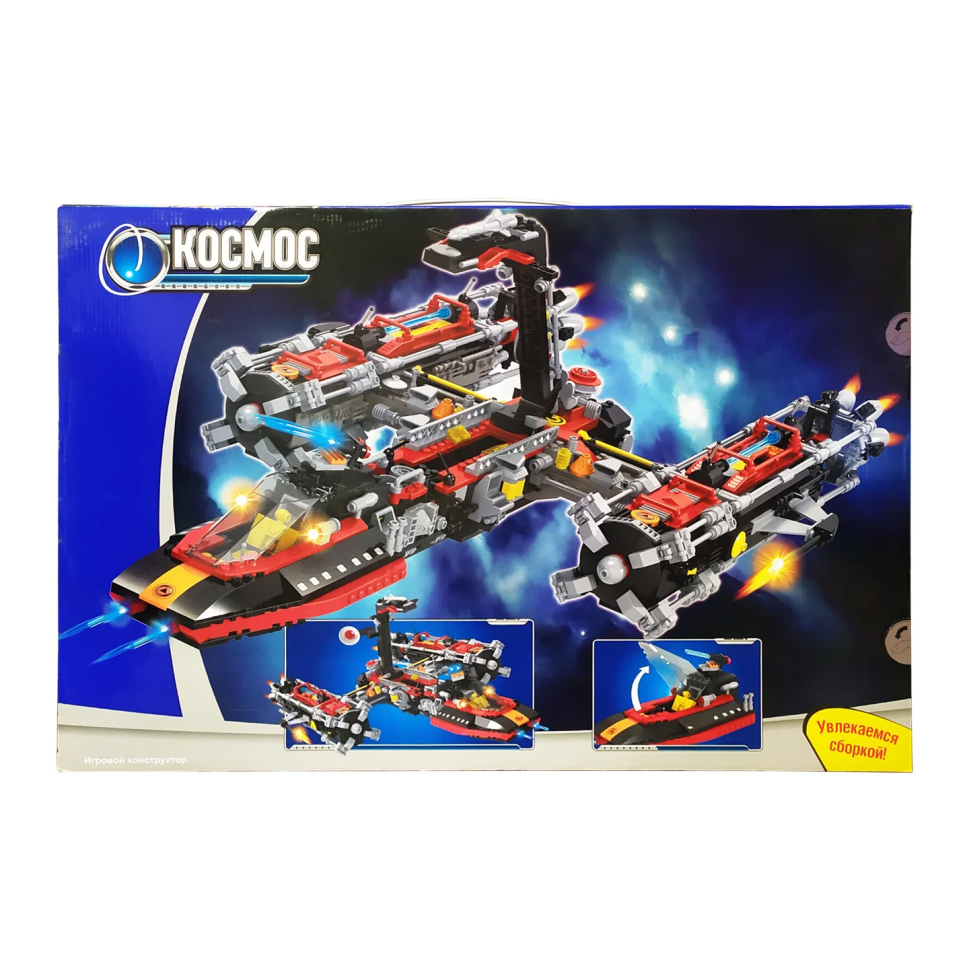 Конструктор детский Keedo 25114 Космический корабль 1758 элементов (26070)