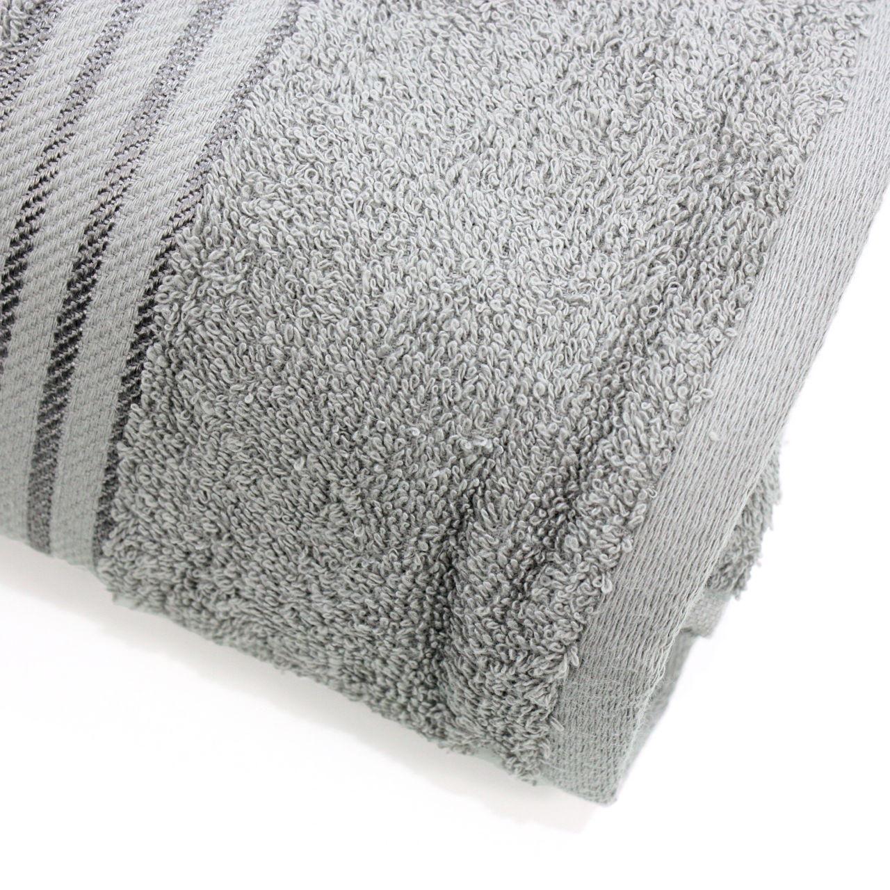 Рушник махровий ОЕ0018 50х90 см Сірий (161643) - фото 4
